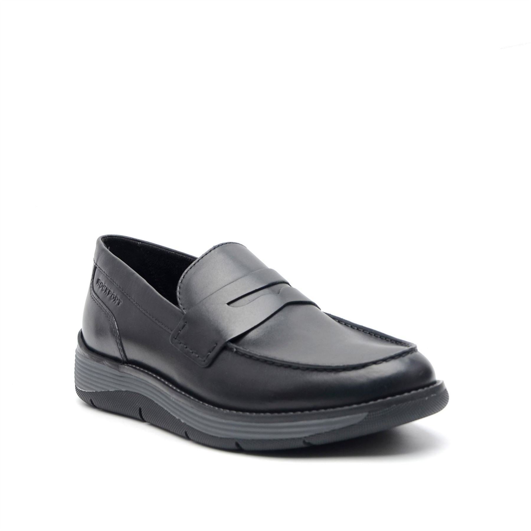 Rockport Liam Penny Loafers with Stitched Toe
