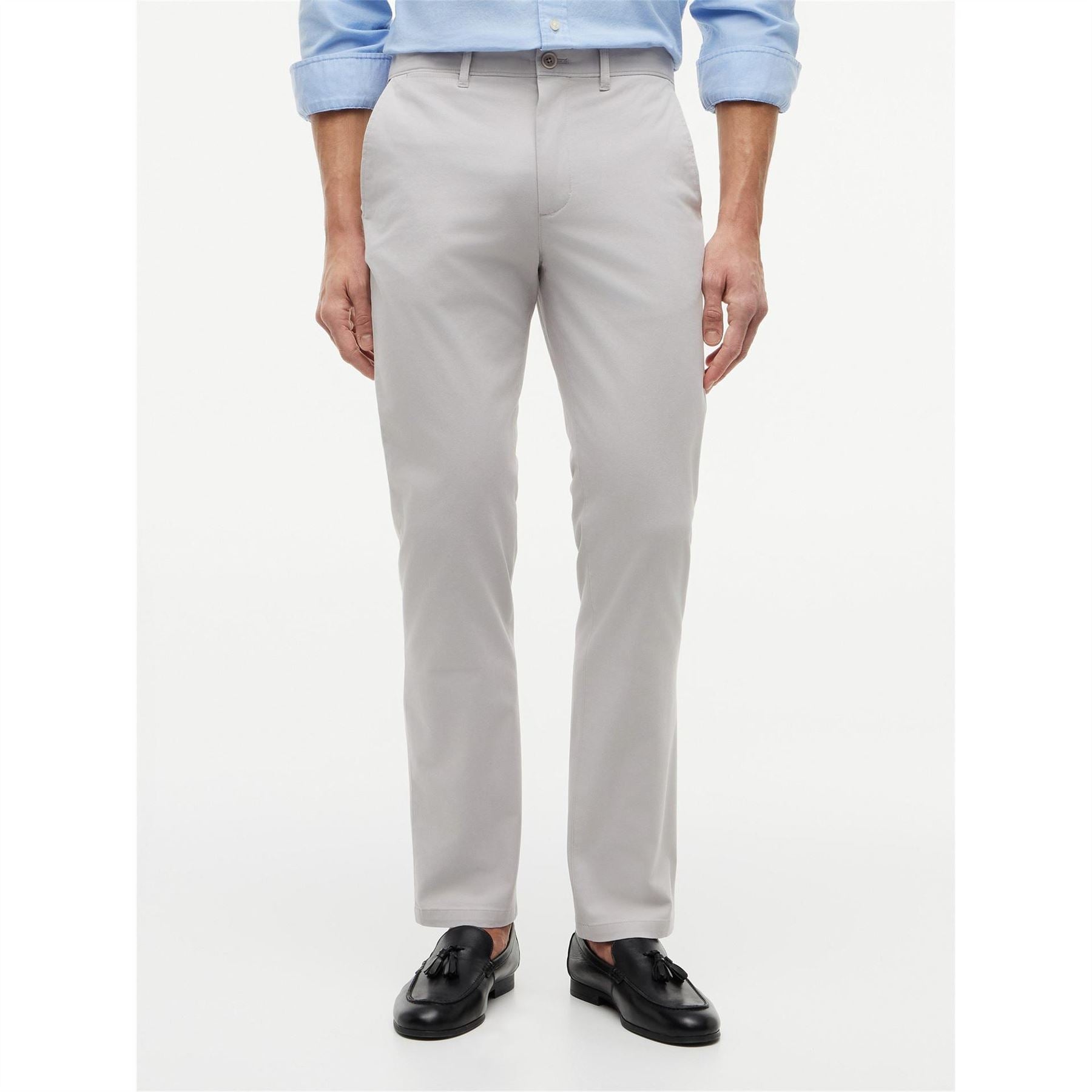 Tommy Hilfiger Denton Solid Patterned Five Pocket Chinos