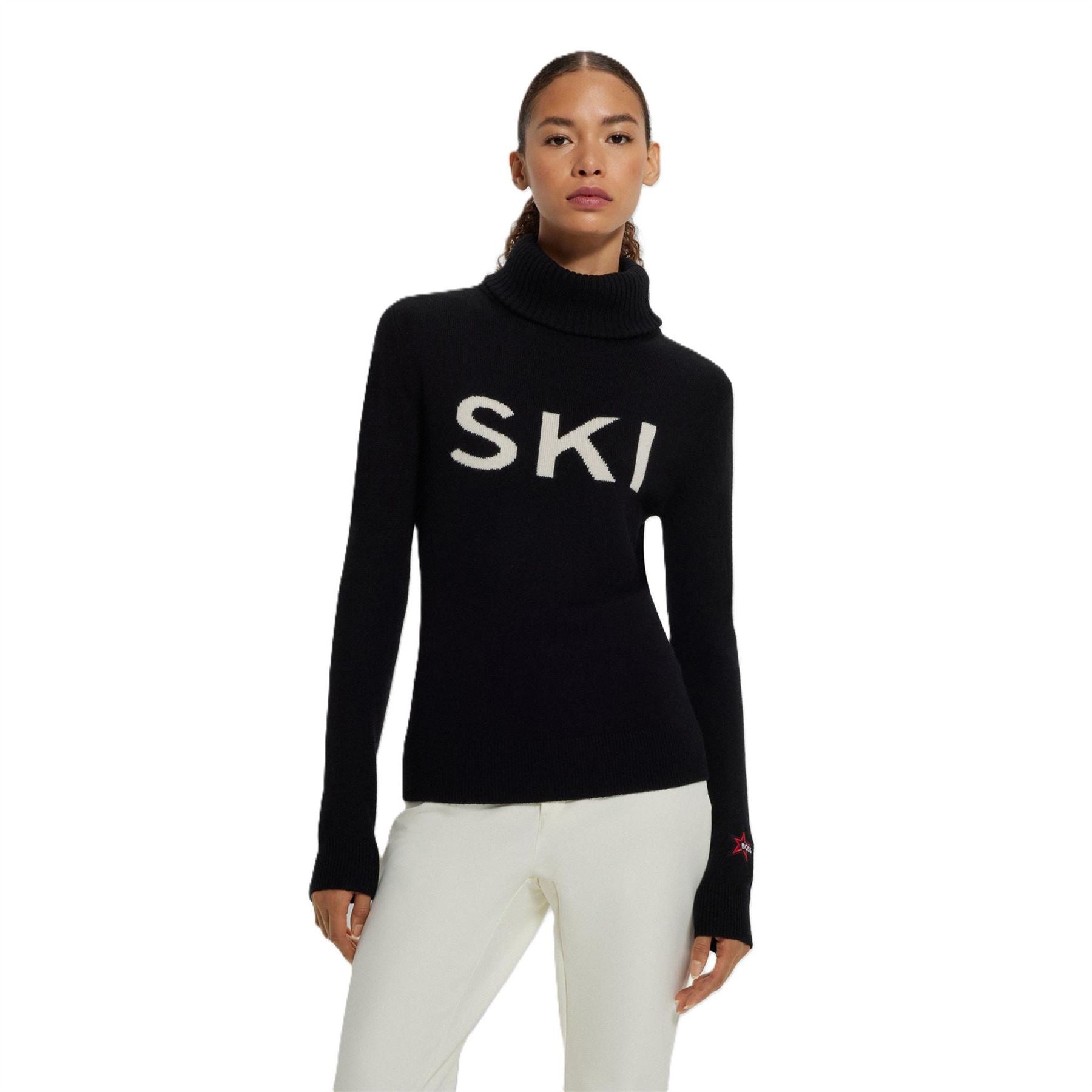 Boss Turtleneck Long Sleeve Regular Fit Sweater