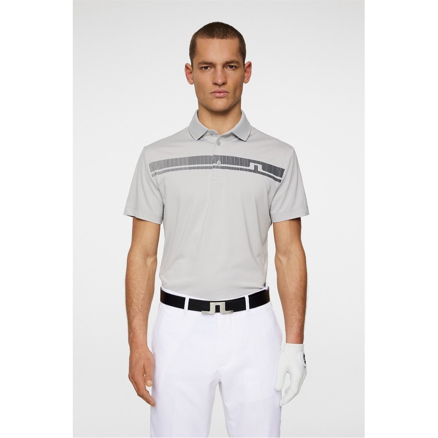 J Lindeberg Golf Short Sleeve Performance Polo Shirt