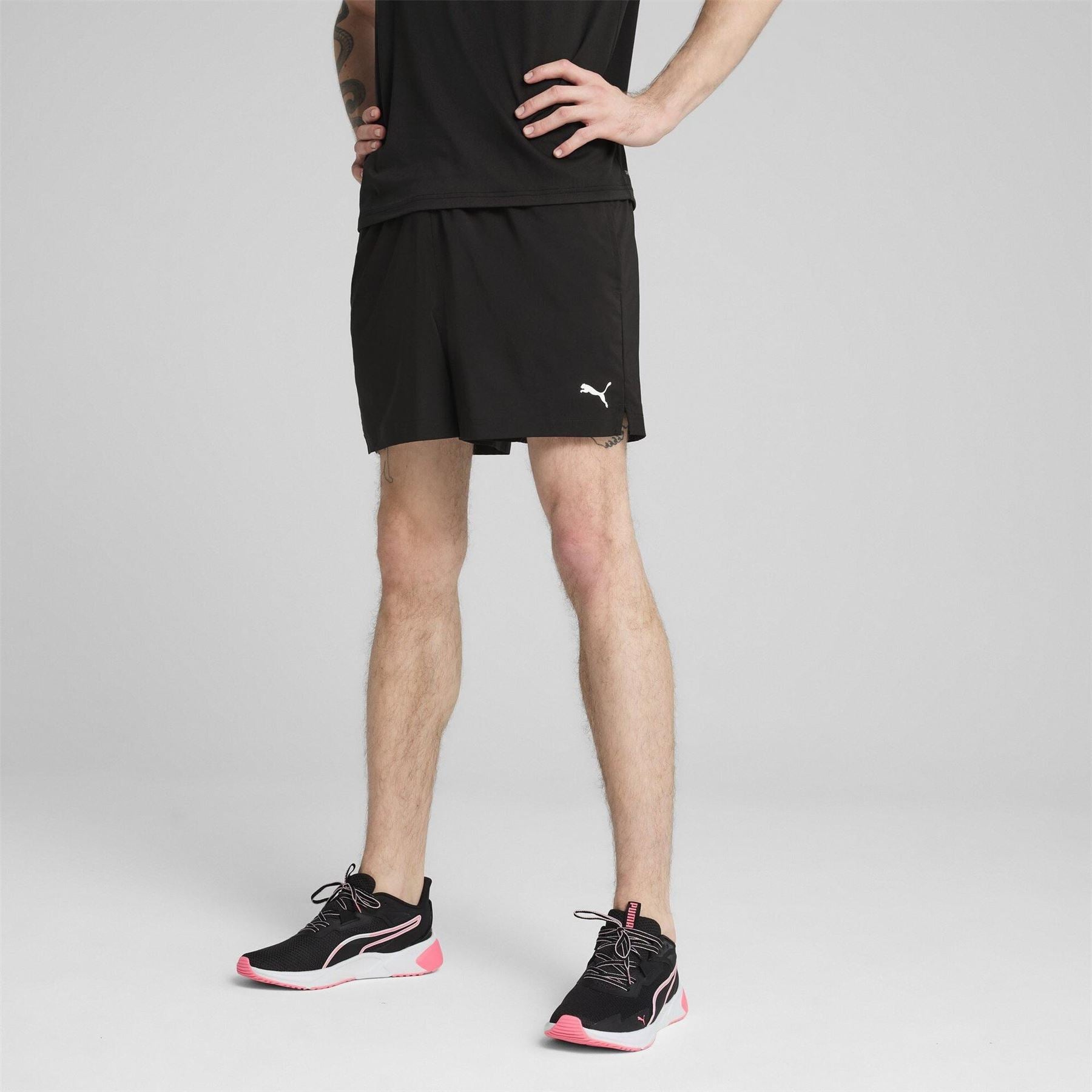 Puma Mens M Tad Essentials 5 Woven Short Tracksuit