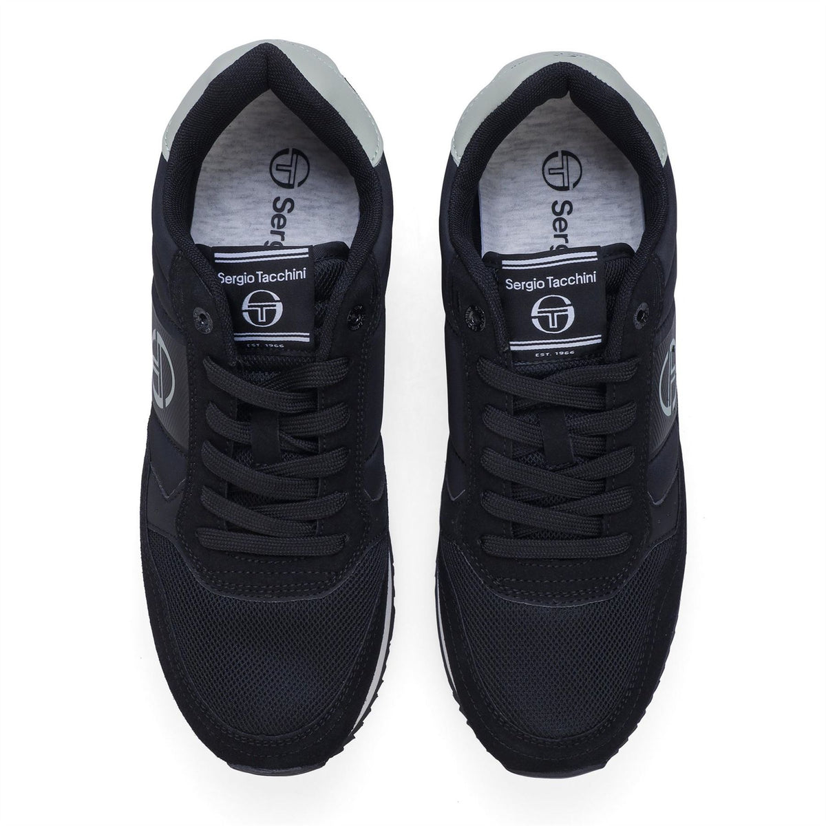 Sergio Tacchini Monza Low Top Trainers with Logo Print