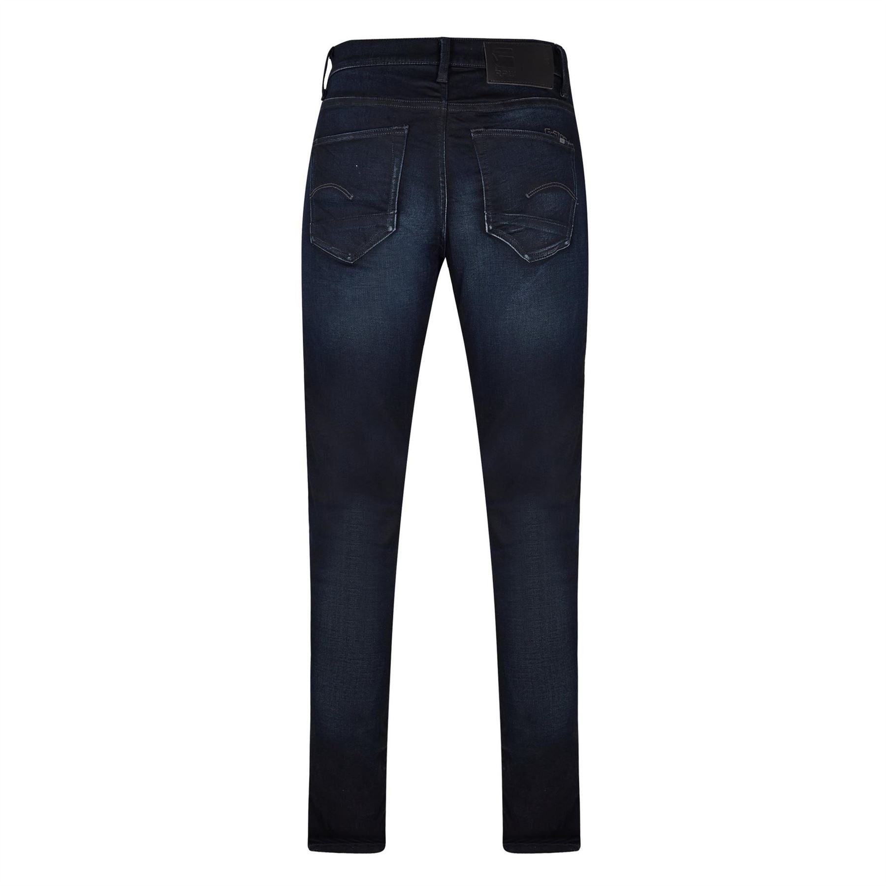 G Star Slim Fit Jeans In Blue Black Stretch Denim
