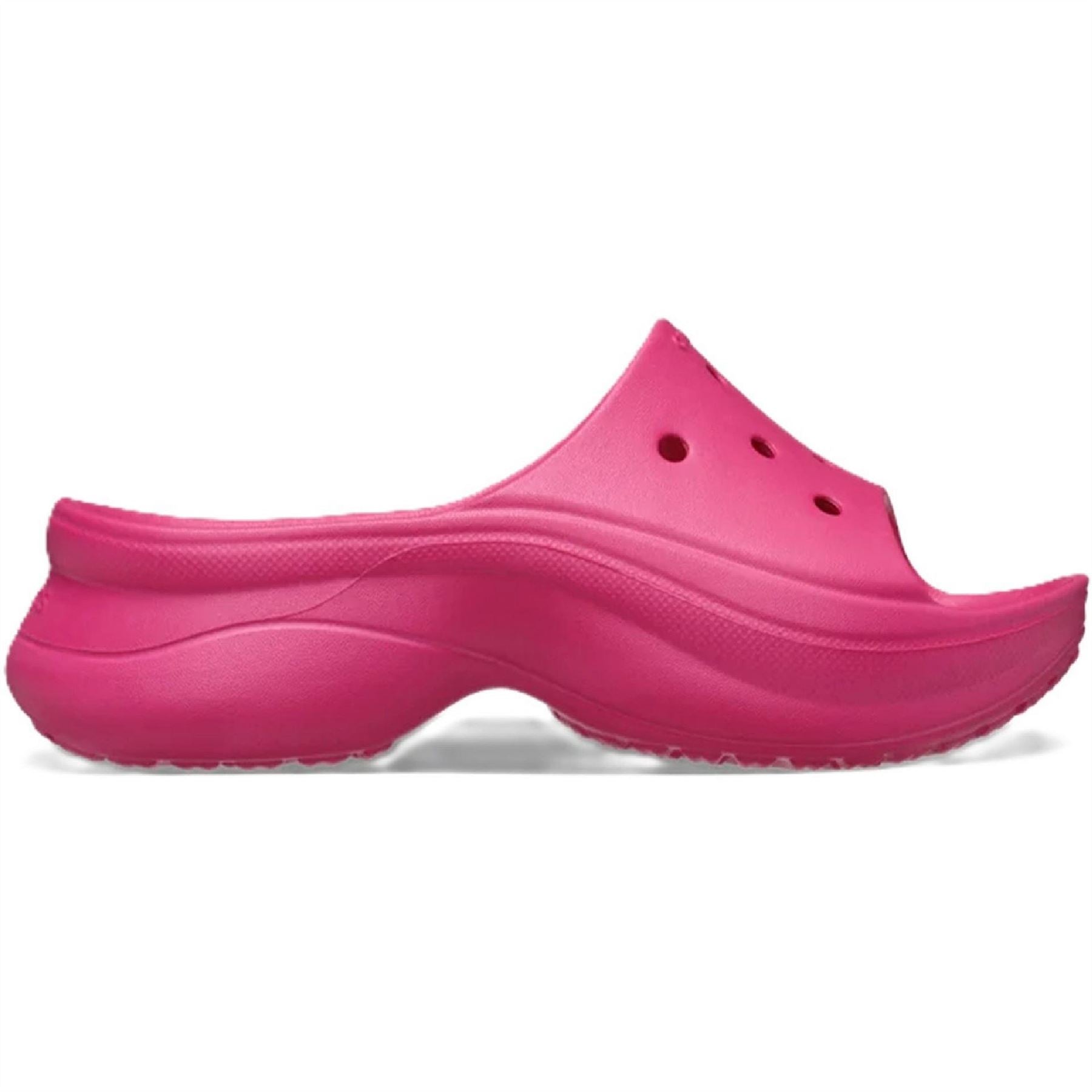Crocs Bae Platform Closed Toe Slides