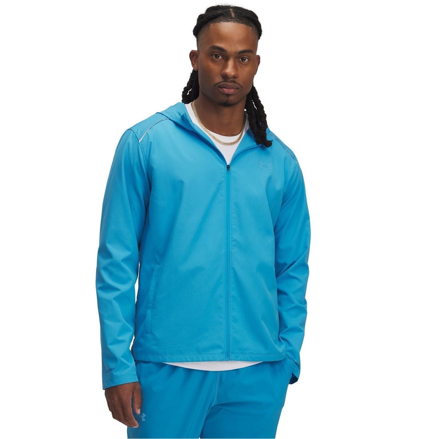 Under Armour  Storm Run Water And Wind Resistant Performance Running Jacket