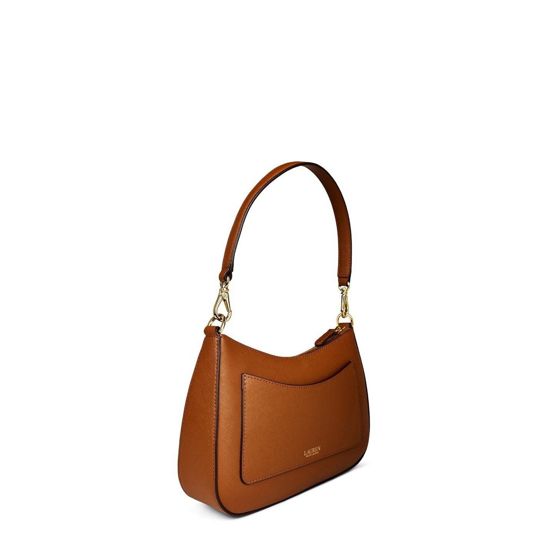 Lauren by Ralph Lauren Danni Leather Shoulder Bag