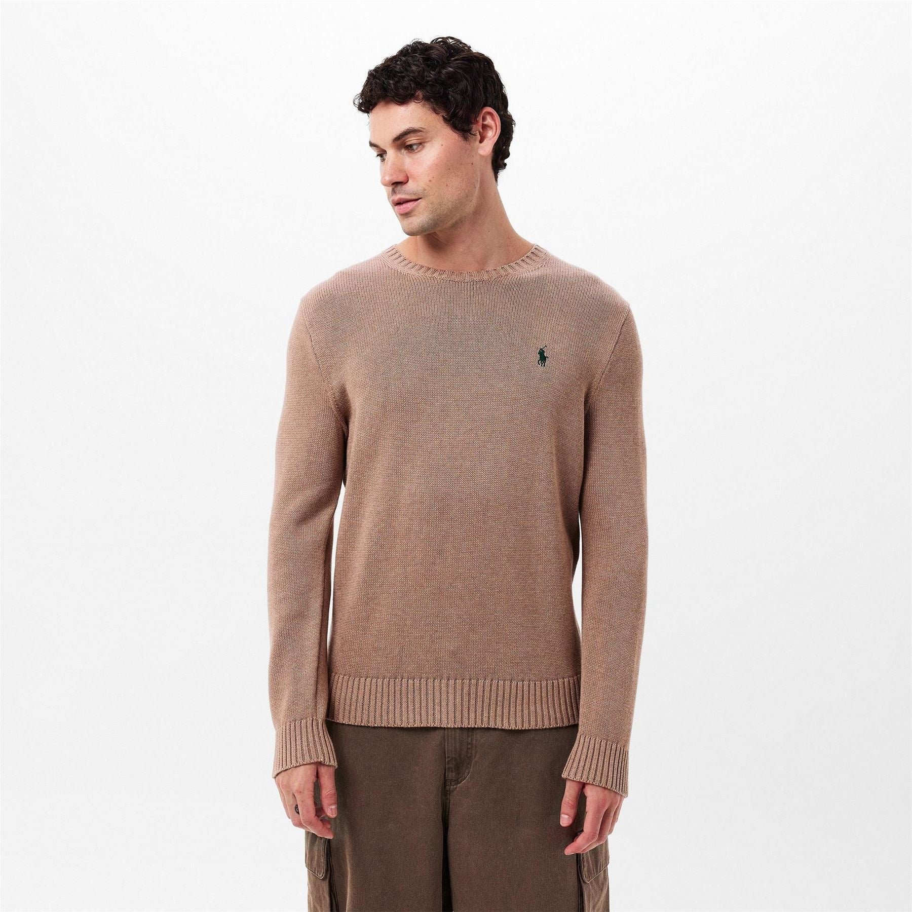 Polo Ralph Lauren Shaker Crew Neck Regular Fit Sweater