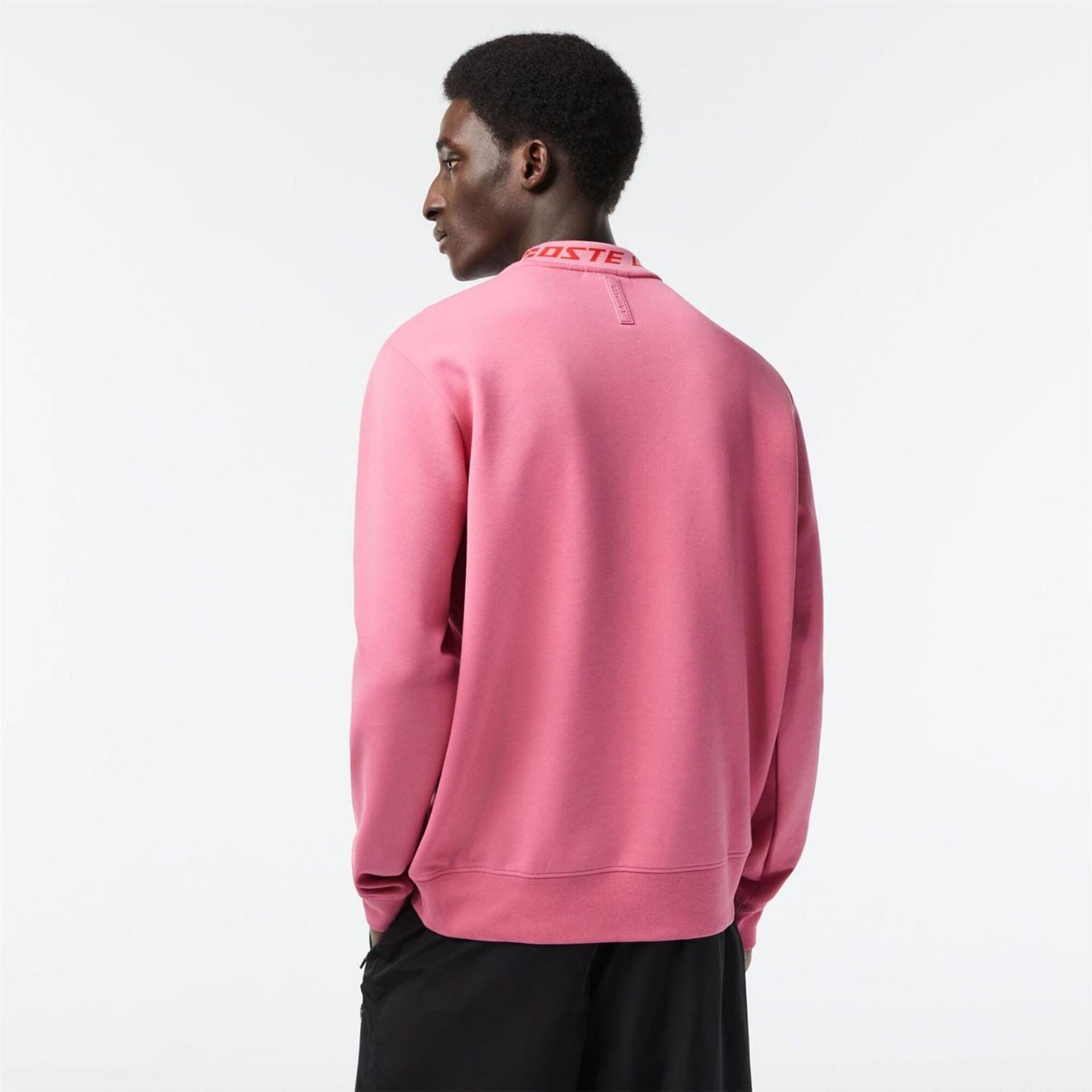 Lacoste Sided Logo Collar Sweatshirt