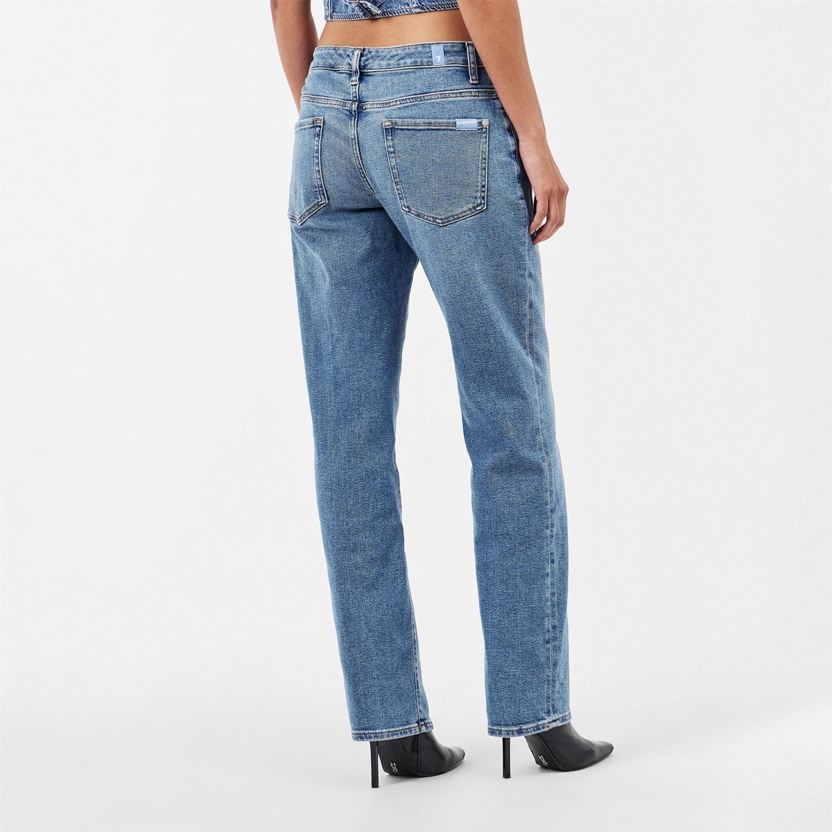 7 For All Mankind Calie Five Pocket Straight Leg Jeans
