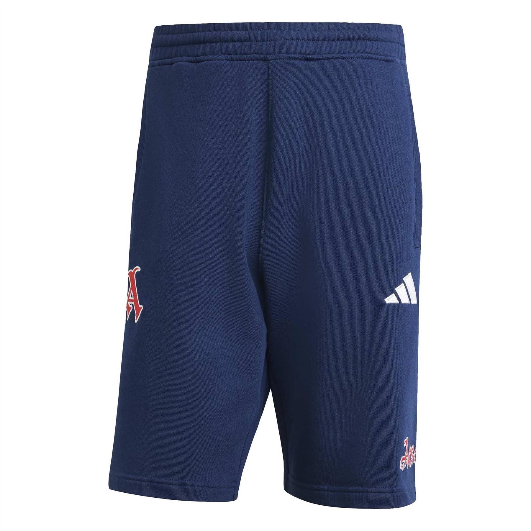 adidas AFC US Logo Print Soccer Sweat Shorts