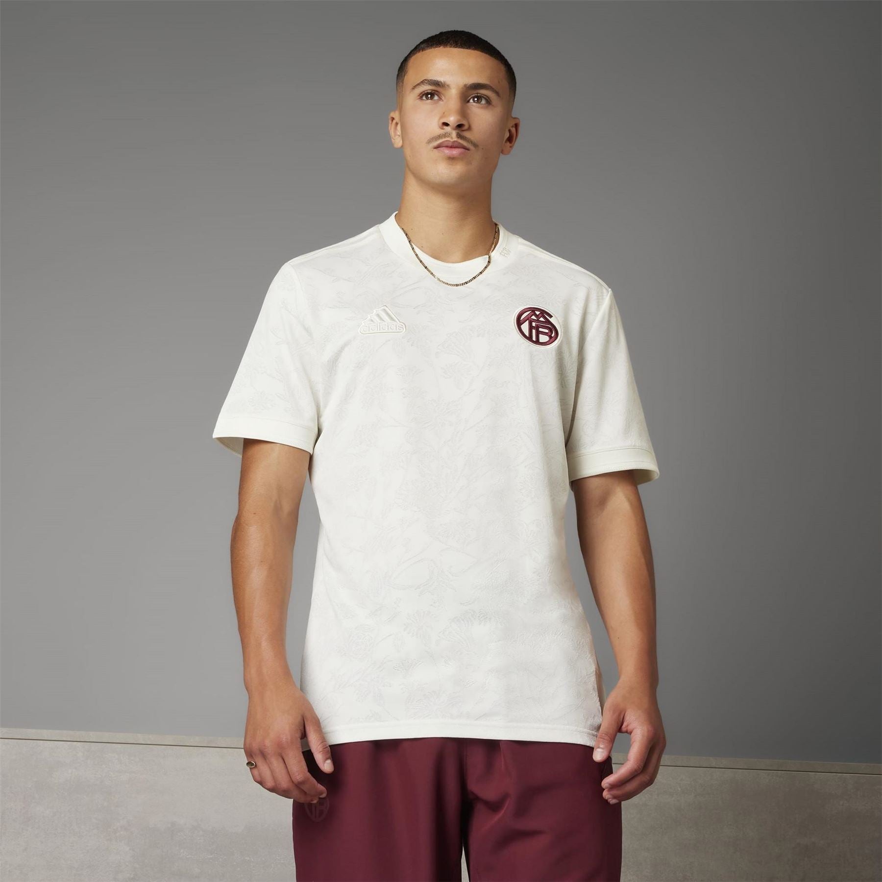 adidas Fc Bayern Lifestyler Football Shirt 2023 2024 Adults