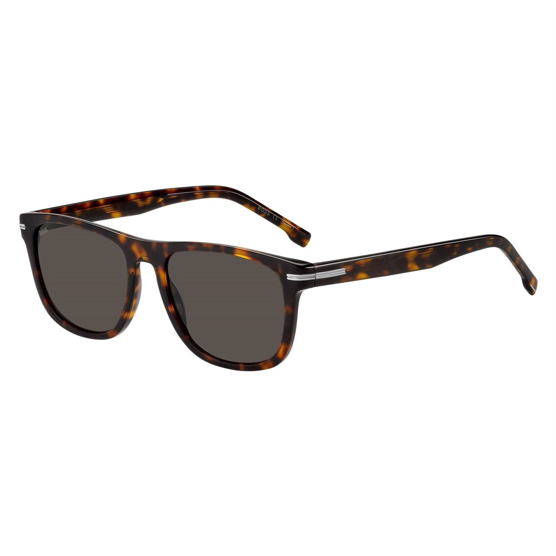 Boss Rectangular Round Sunglasses