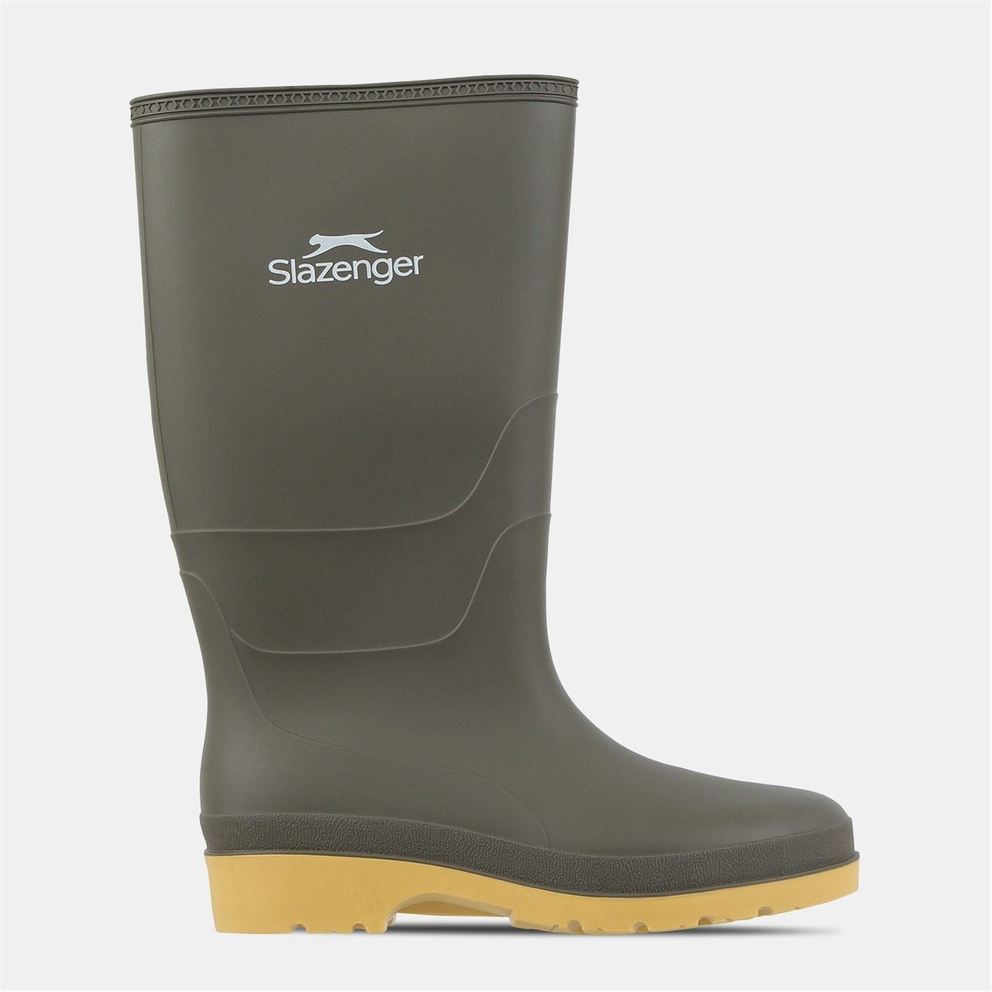 Slazenger Solid Patterned Waterproof Wellington Boots