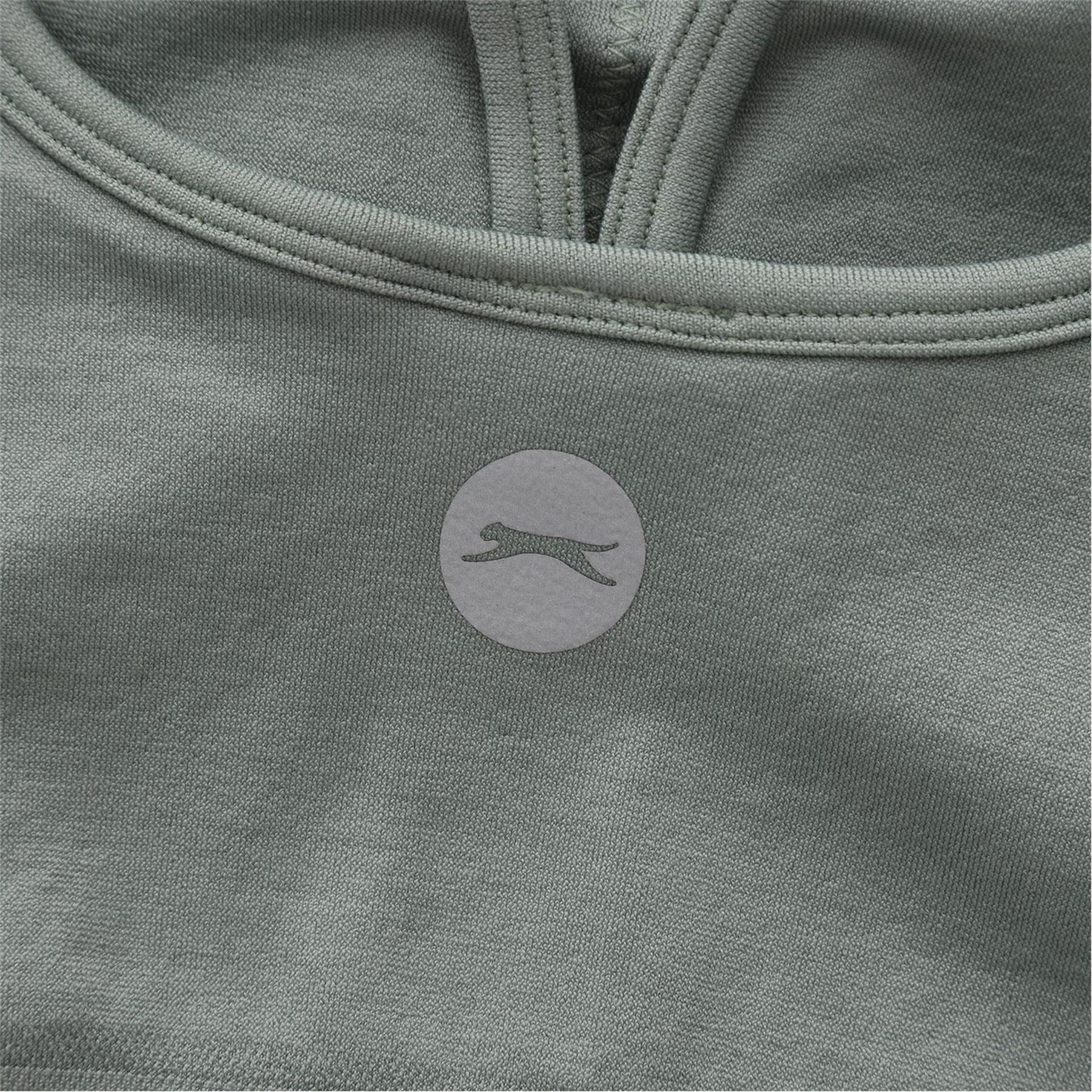 Slazenger Scoop Neck Sleeveless Bra and Short Set