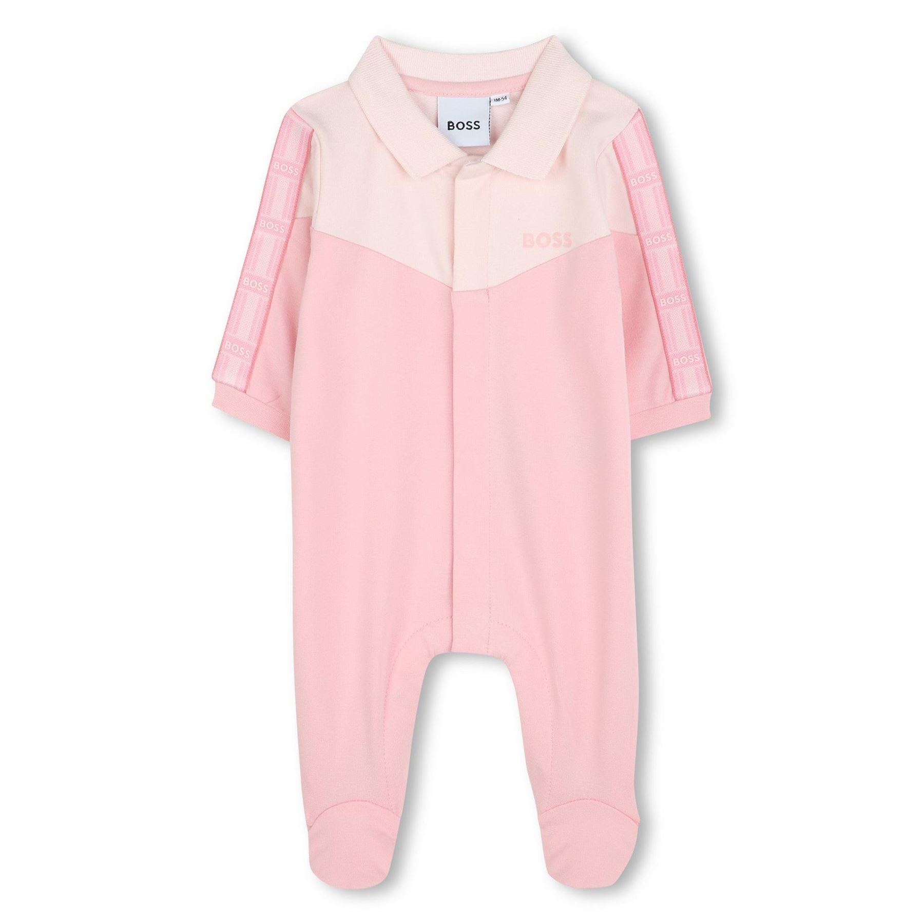 Boss Logo All In One Baby Grow Onesie