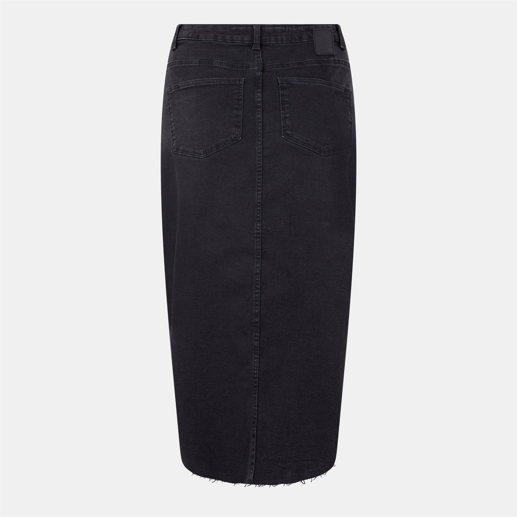 Pieces Skirt Fem Wov Midi Pencil Skirt