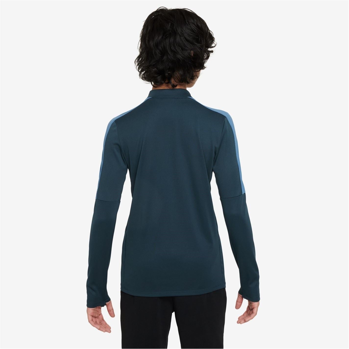 Nike Regular Fit Zip Neck Drill Long Sleeve T-Shirt
