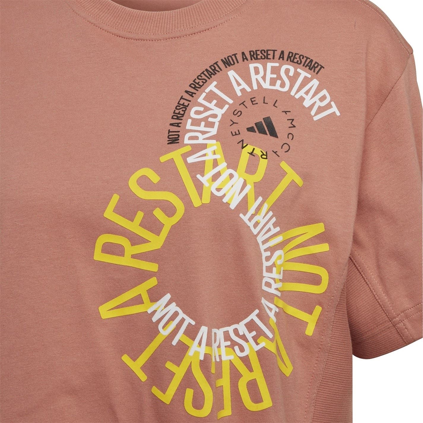 adidas Regular Fit Lettering Crew Neck T-Shirt