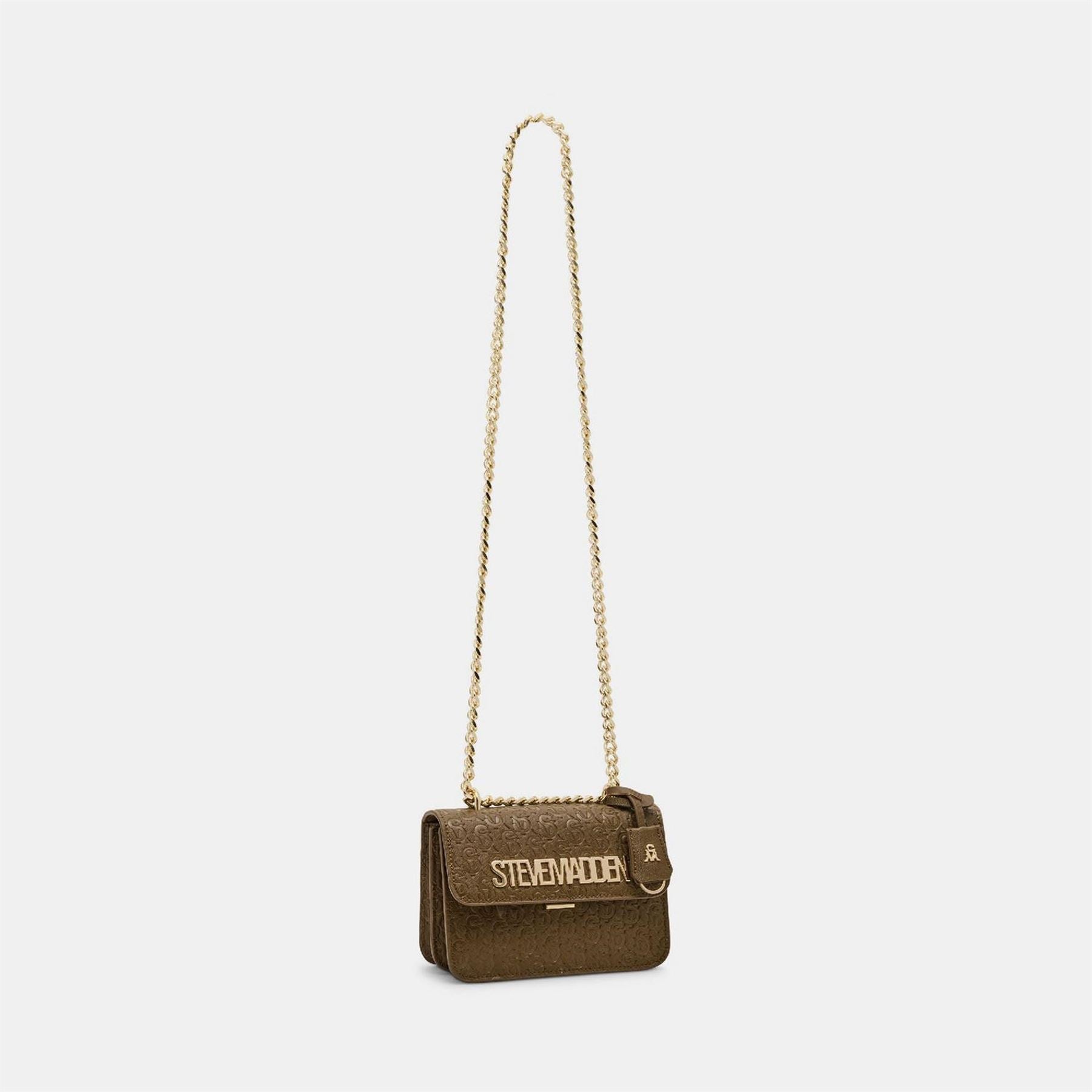 Steve Madden Bcoal Rectangle Shape Wallet on Chain