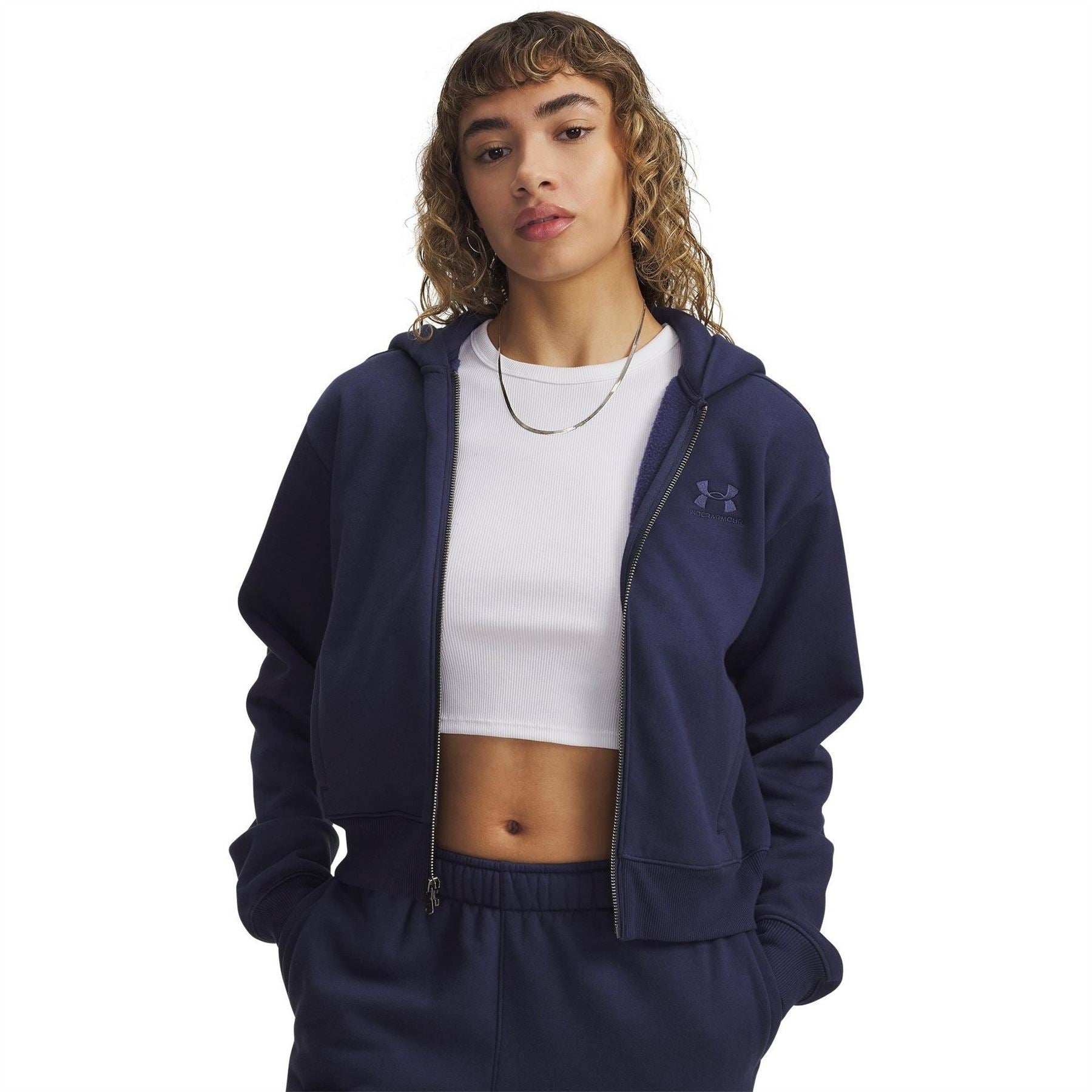 Under Armour Icon Vida Full Zip Fleece Hoodie