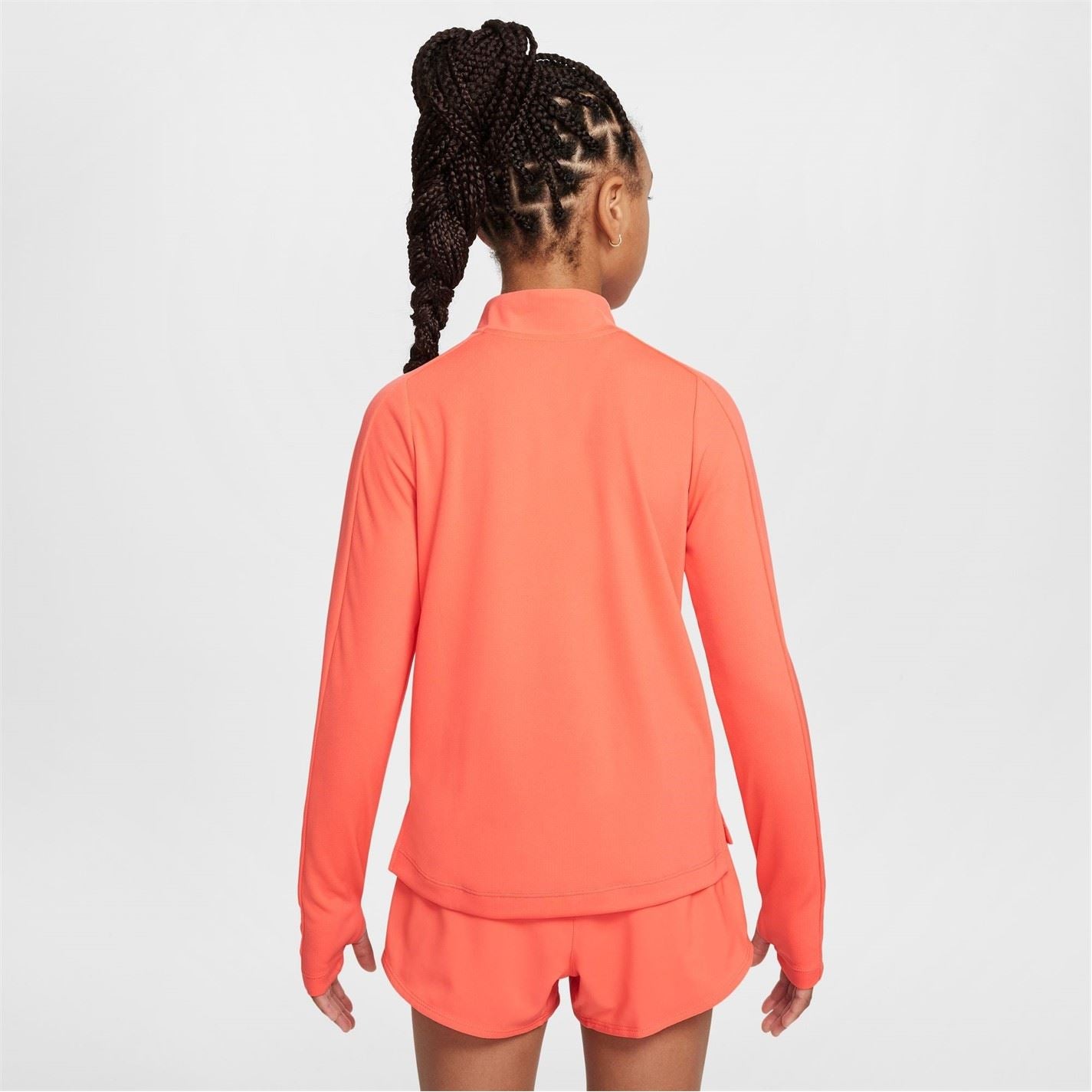 Nike Older Girls Dri Fit Long Sleeve Half Zip
