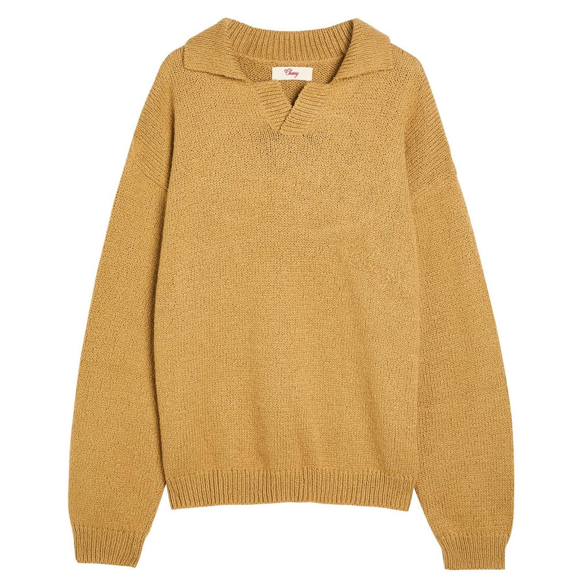 Cherry LA Star Henley Crew