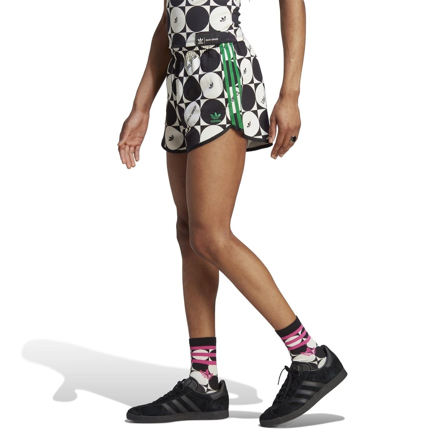 adidas Originals Pride Large Genie Athletic Shorts