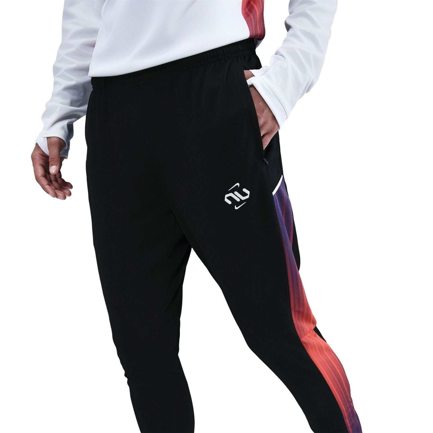 Nike Color Block Tapered Fit Track Pants