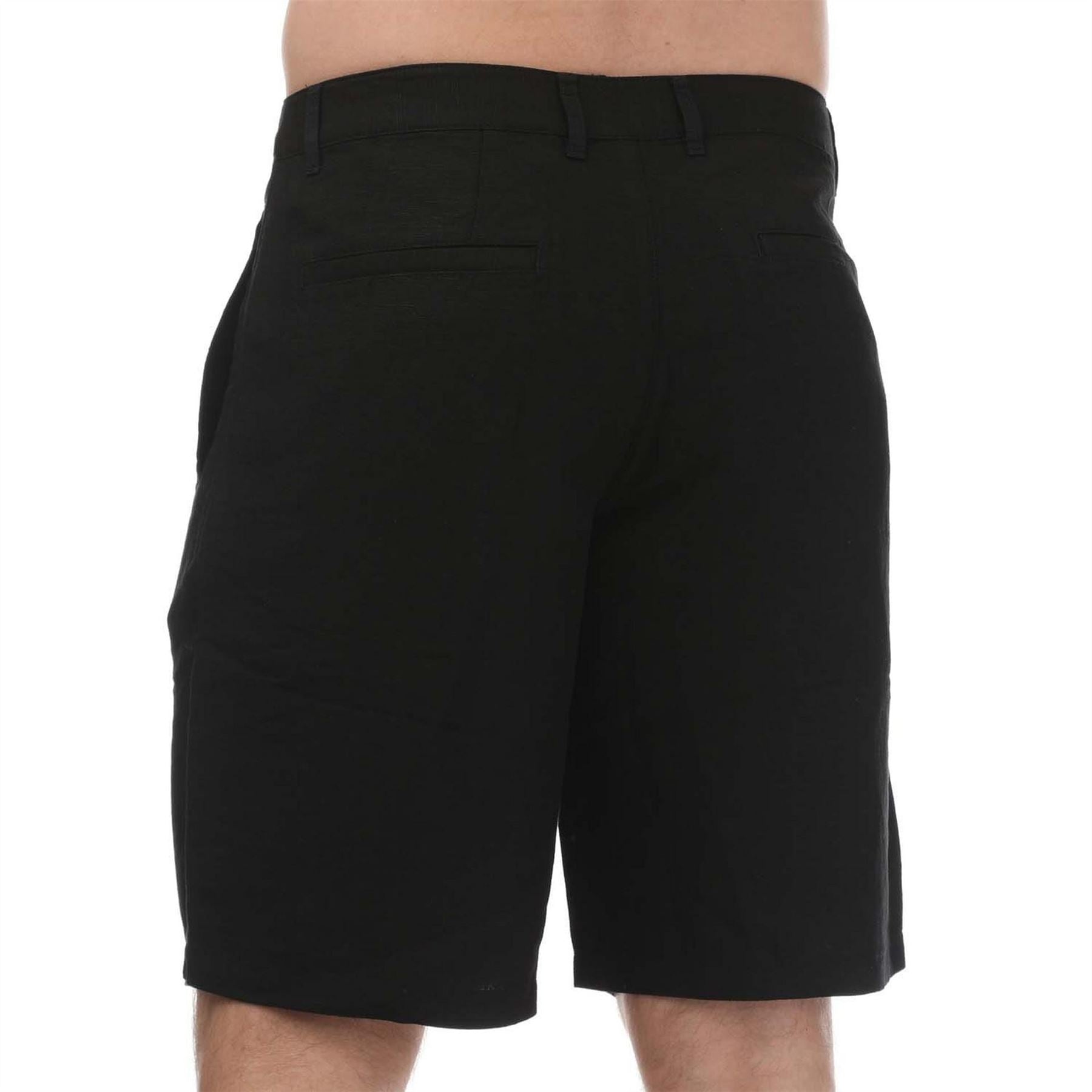 Armani Exchange Rayon Twill Shorts