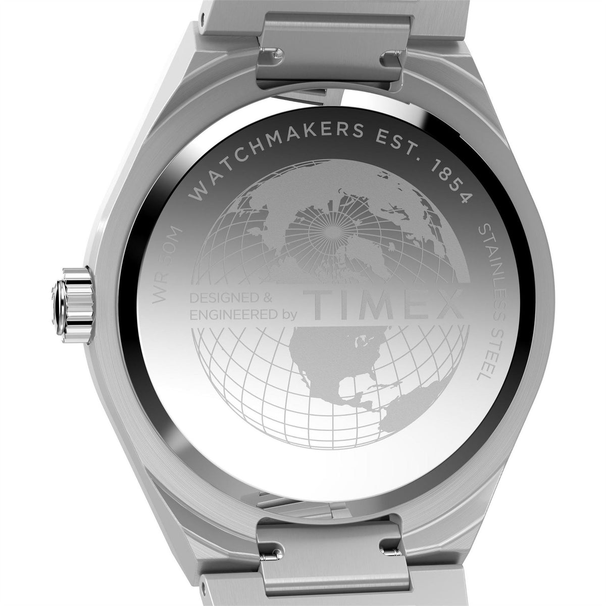Timex Analogue Steel Bracelet Strap Watch