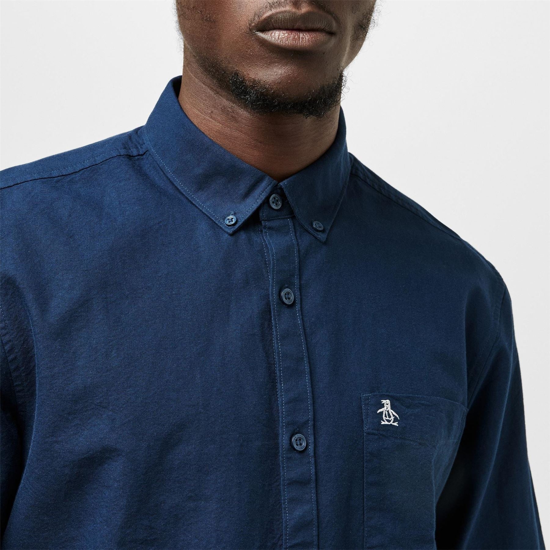 Original Penguin Sleeve Oxford Shirt