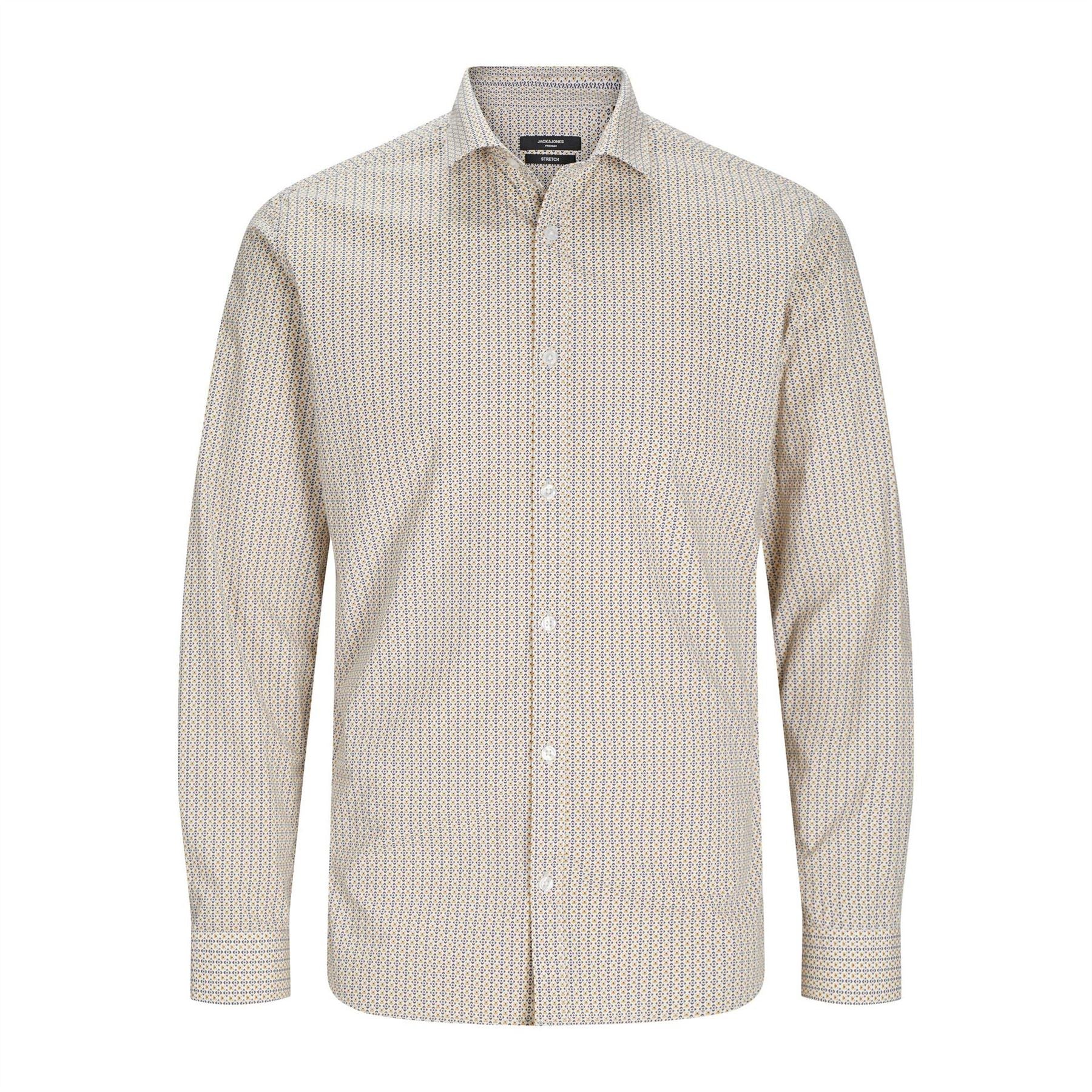 Jack and Jones All Over Print Slim Fit Dress Shirt