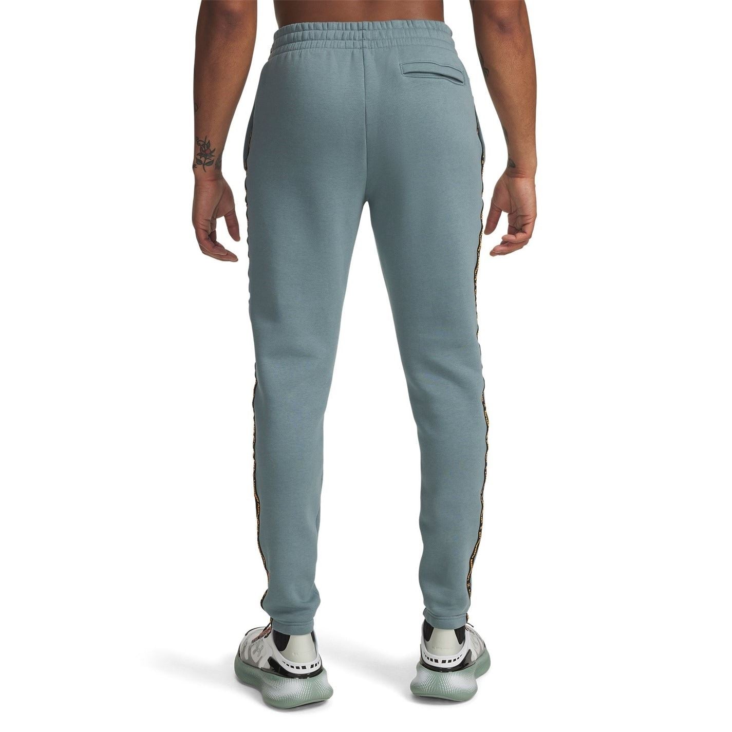 Under Armour Icon Taping Closed Hem Fleece Joggers