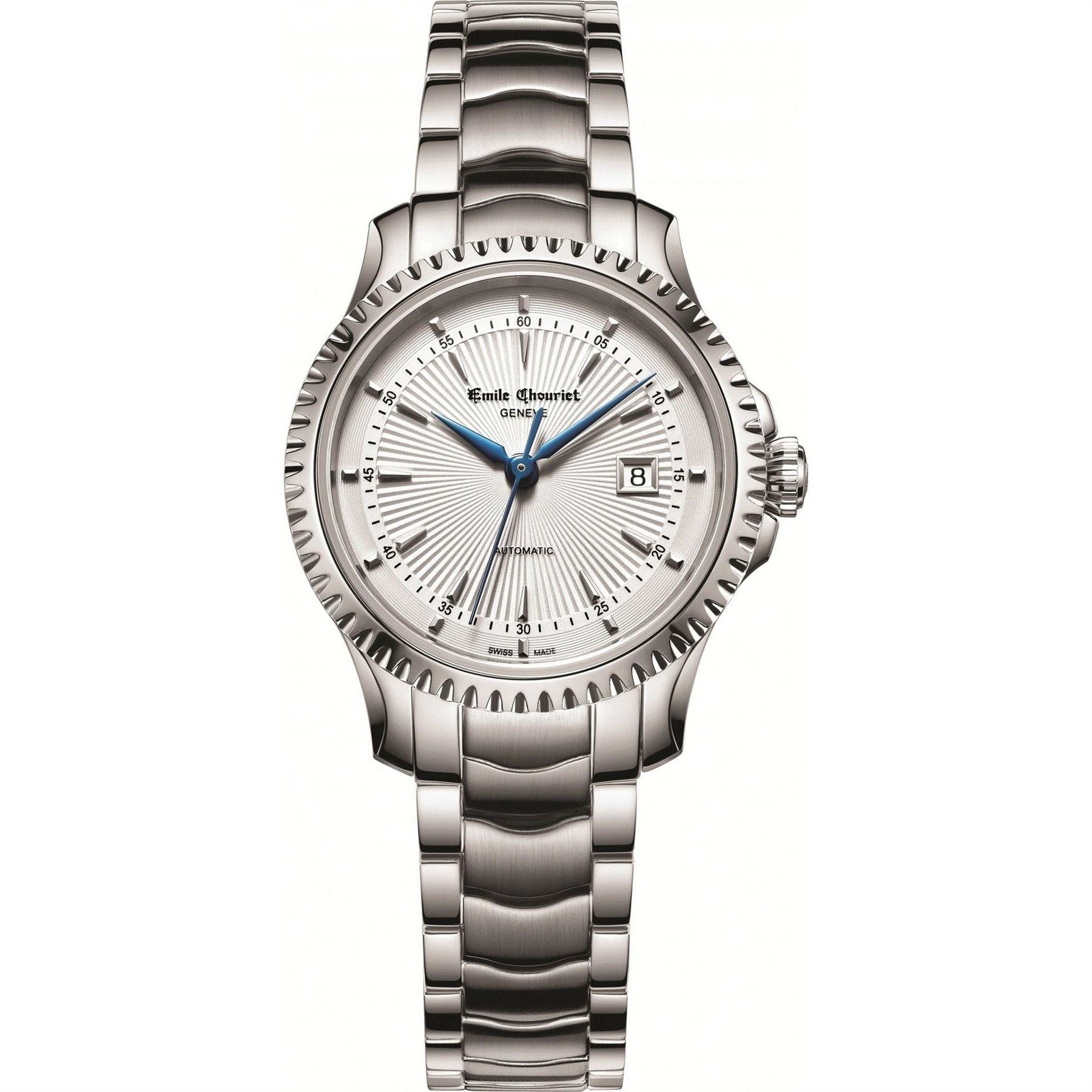 Emile Chouriet Stainless Steel Luxury Analogue Watch