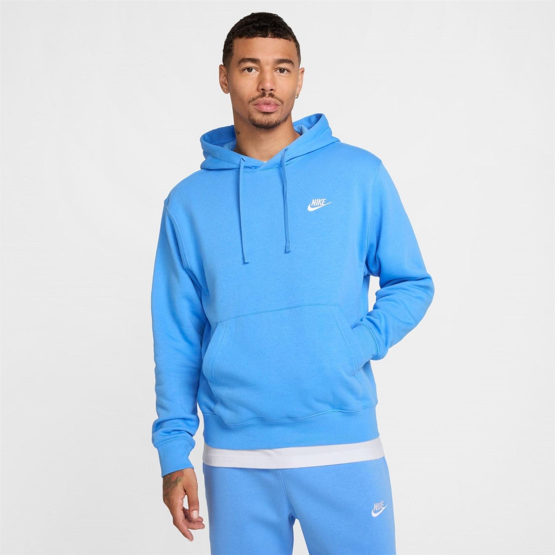 Nike Mens Sportswear Club Fleece Pullover Hoodie