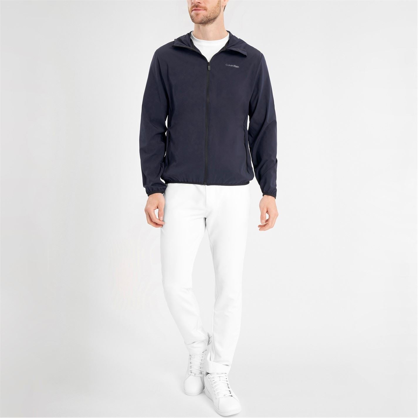 Calvin Klein Golf Hooded Performance Jacket with Elasticated Cuff