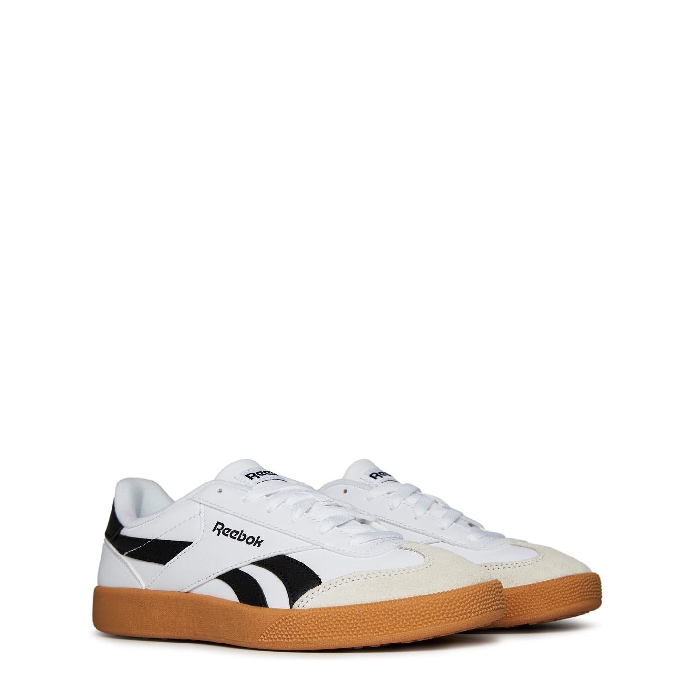Reebok Smash Edge Low Top Sneakers White Black