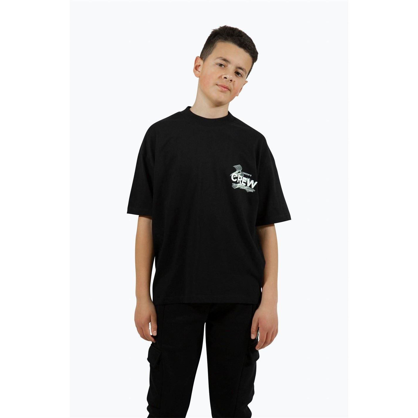Hype Oversize Fit Crew Neck Short Sleeve T-Shirt
