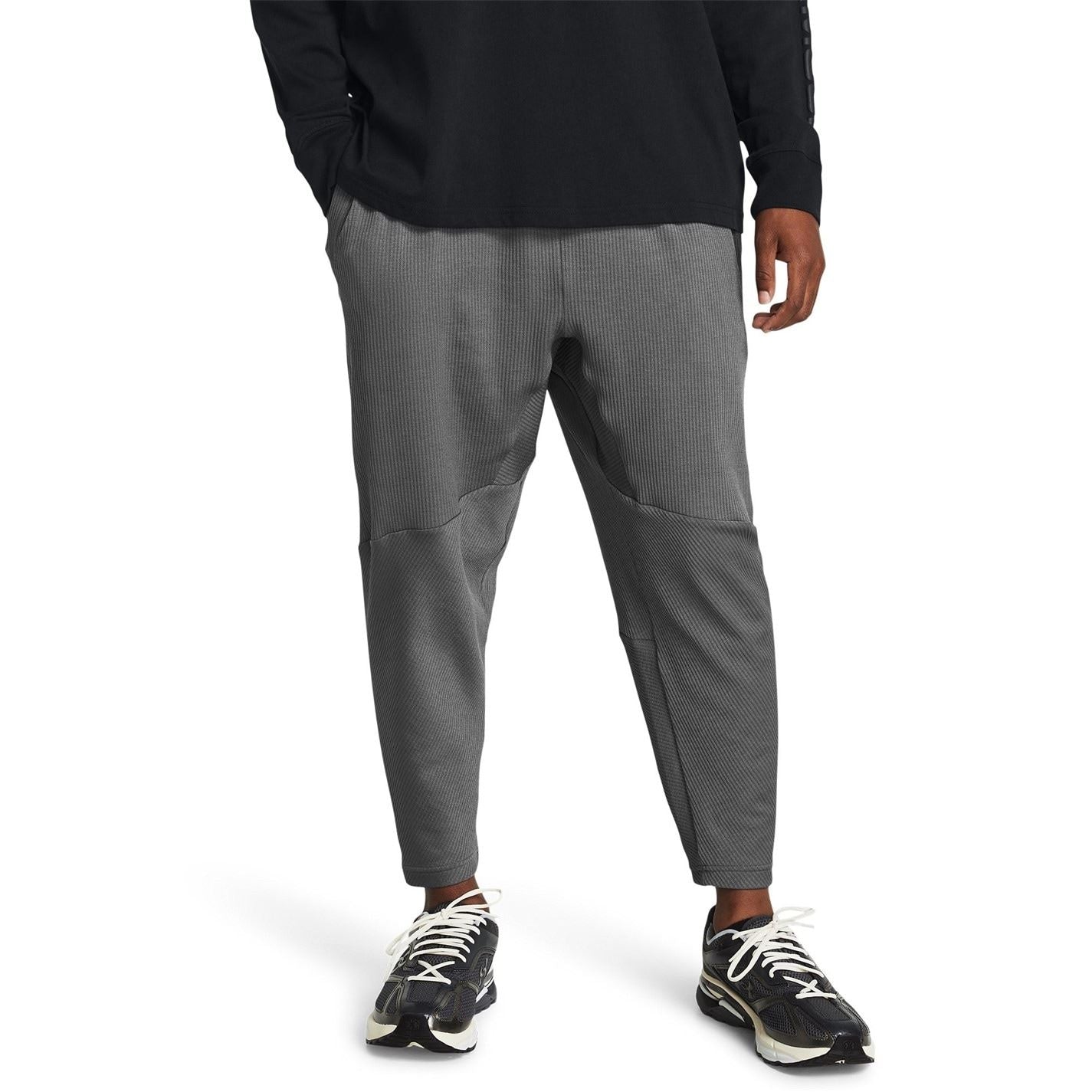 Under Armour Ribbed Open Hem Fleece Joggers