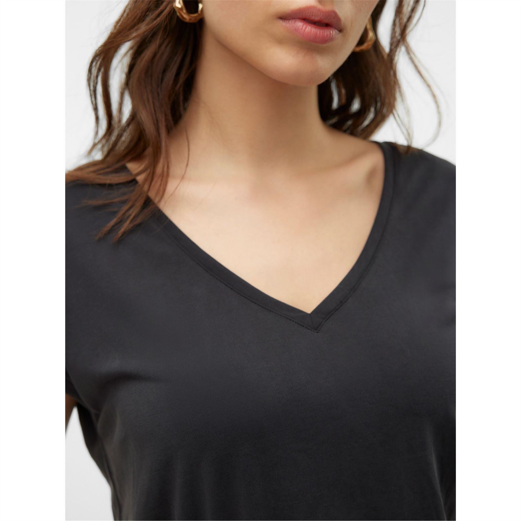 Vero Moda Filli Short Sleeve V Neck Regular Fit T-Shirt