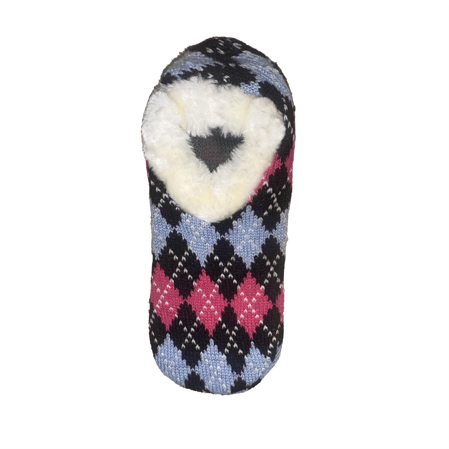 Miso Christmas Jacquard Machine Washable Slipper Socks