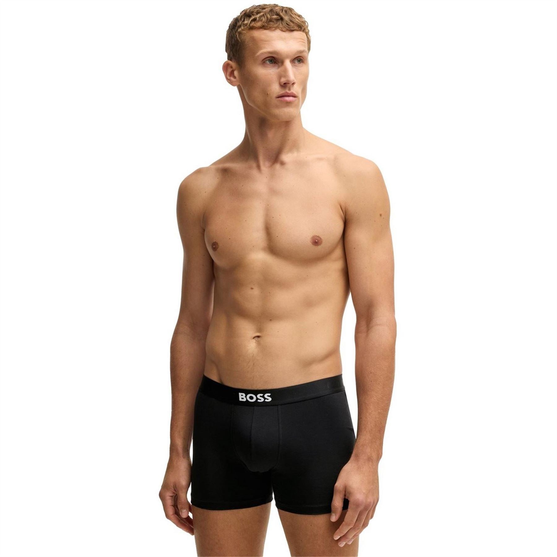 Boss Pack Of Logo Waistband Boxer Briefs