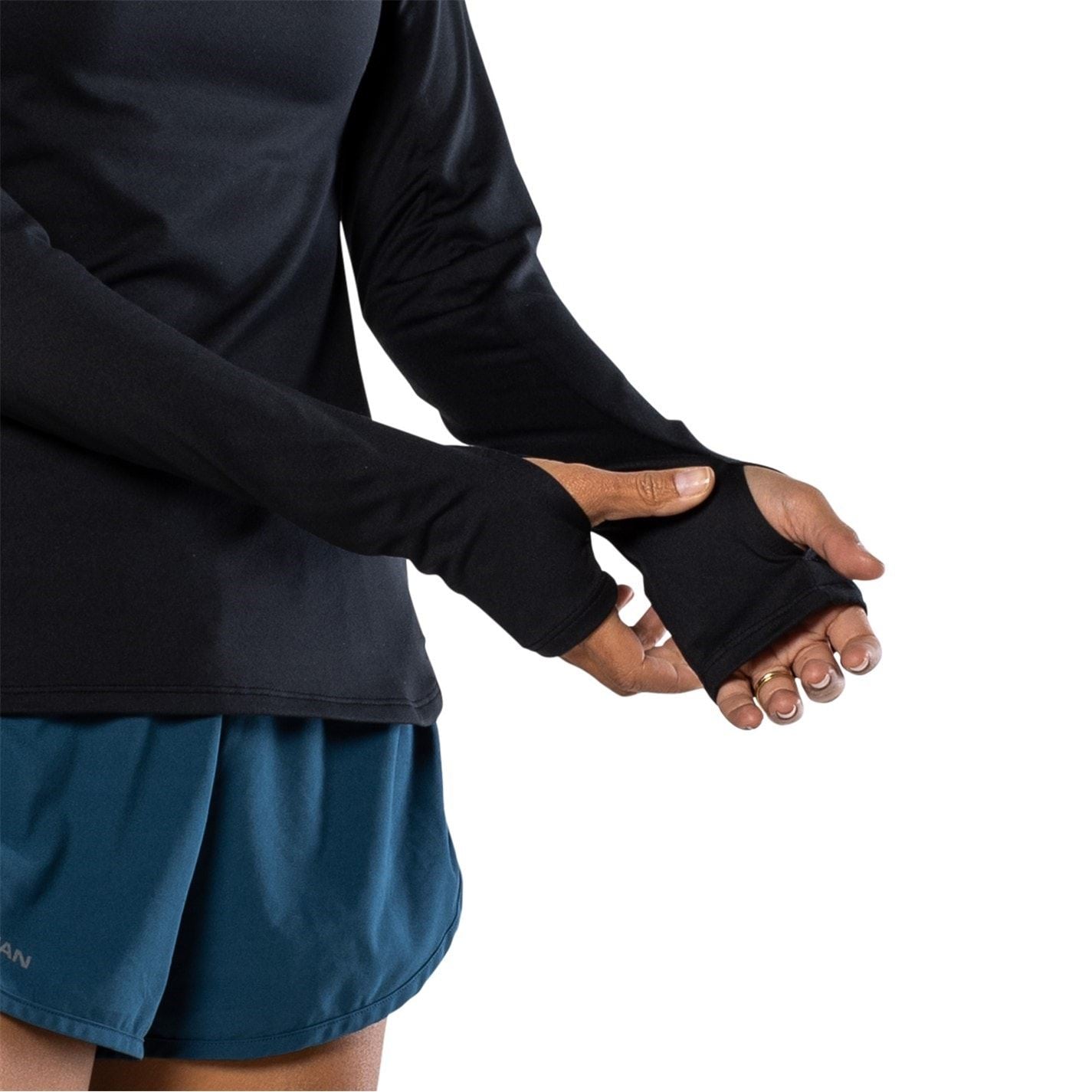 Nathan Tempo Slim Fit Long Sleeve Thumb Hole T-Shirt
