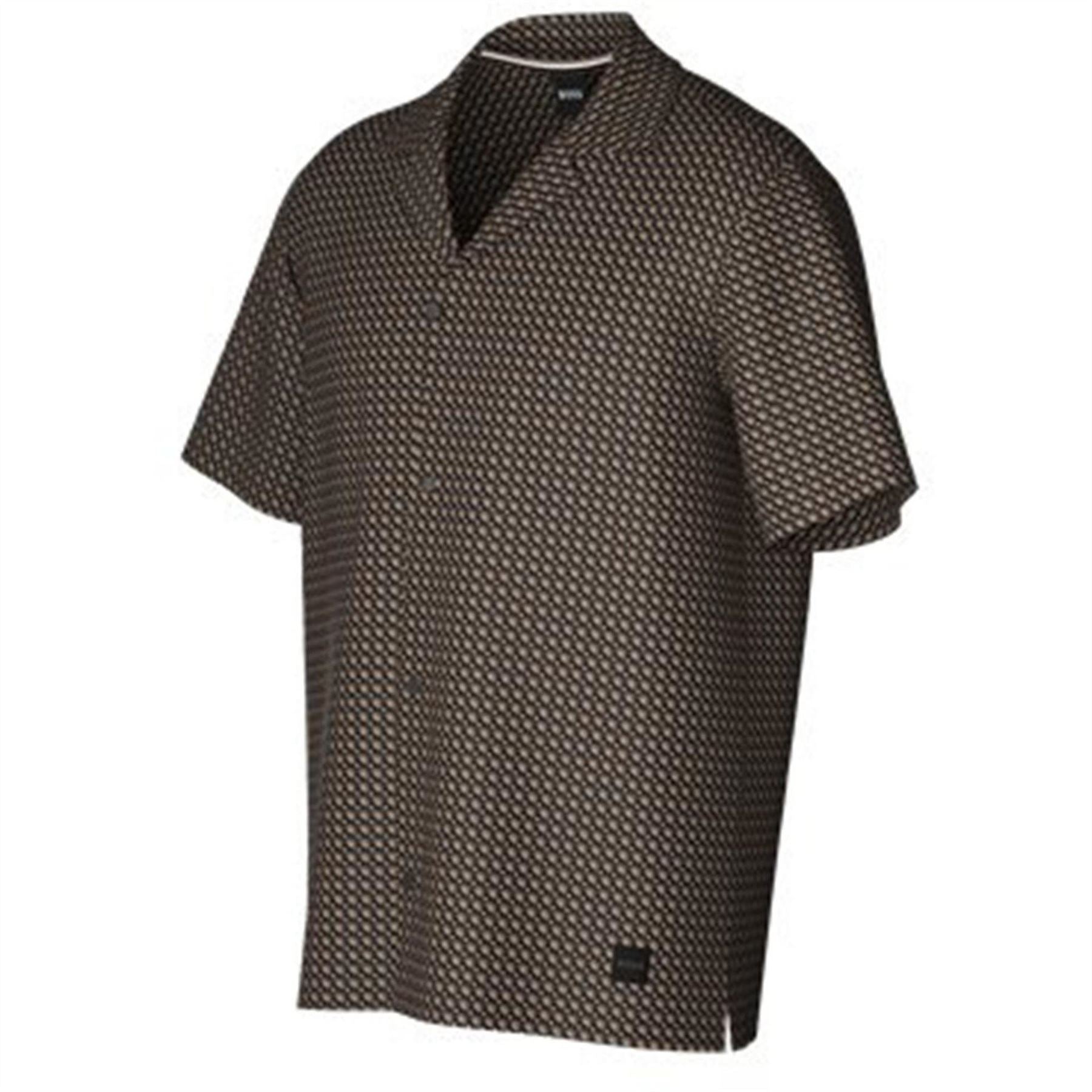 Boss BOSS Bodywear Beach Patterned Short Sleeve Shirt