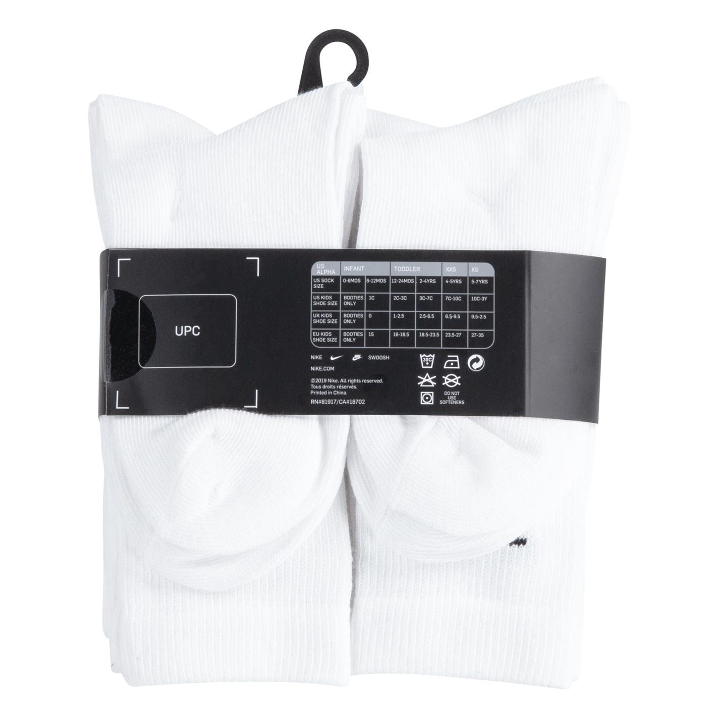 Nike 6 Pack Of Crew Socks Infants