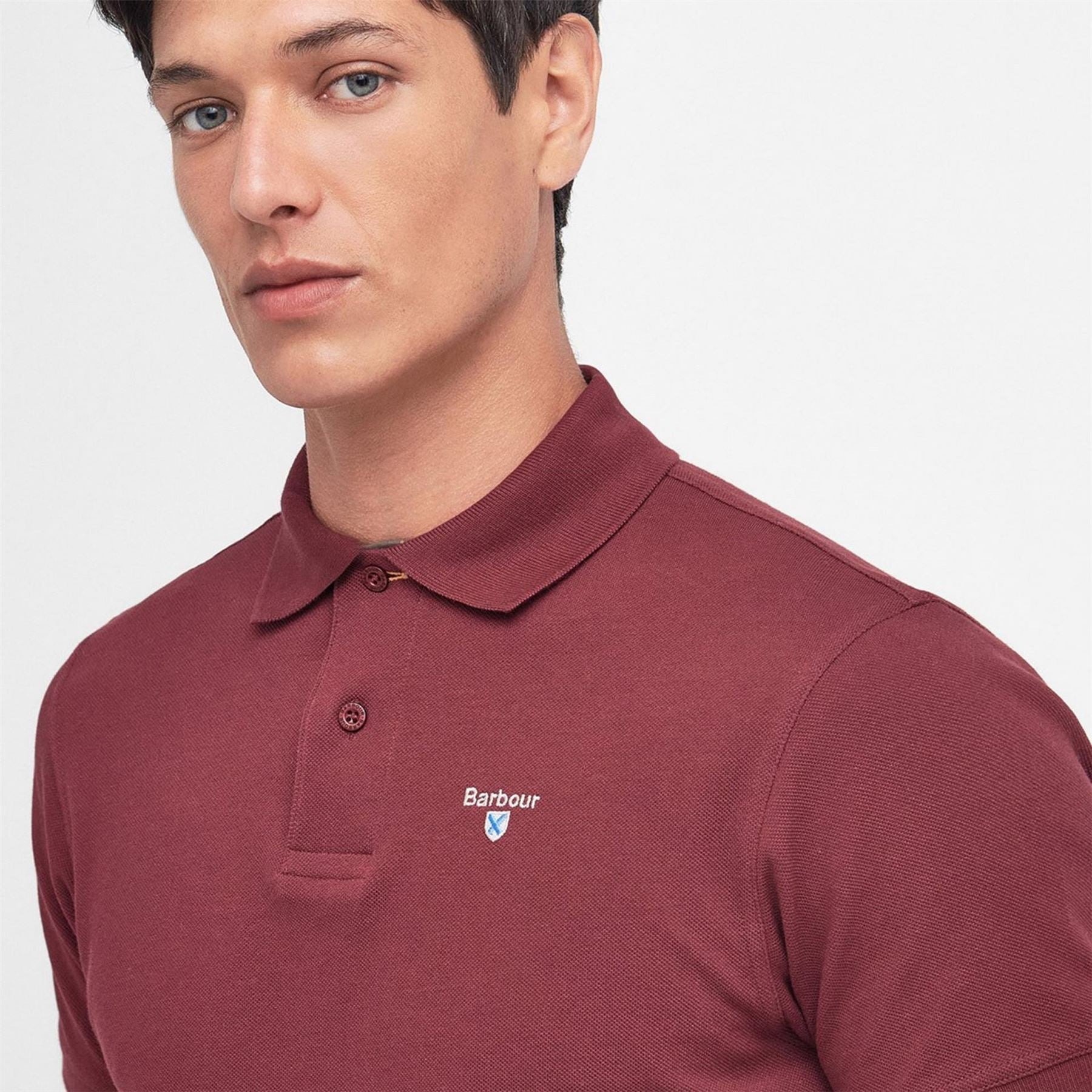 Barbour Tartan Pique Polo Shirt