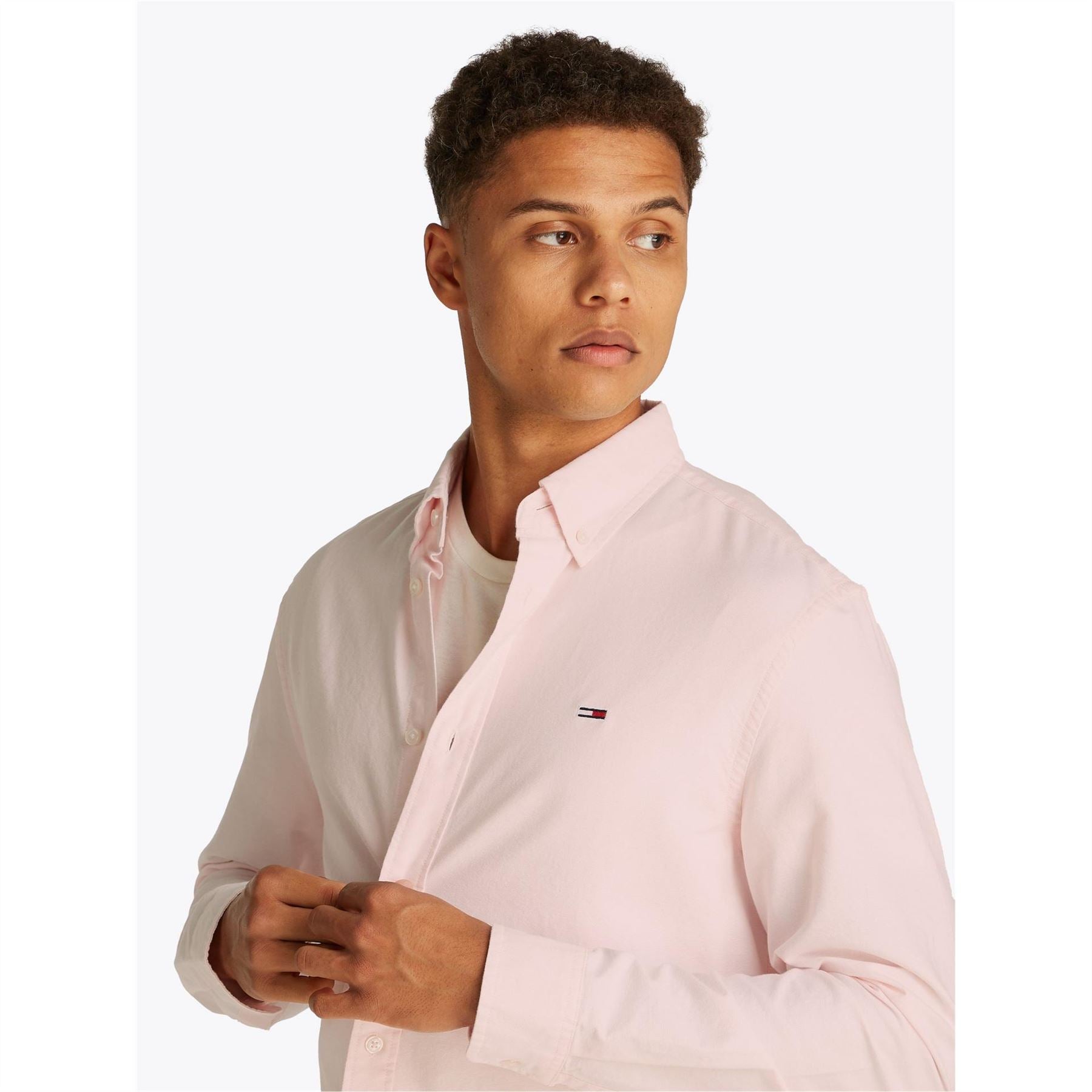 Tommy Jeans Regular Fit Oxford Long Sleeve Shirt