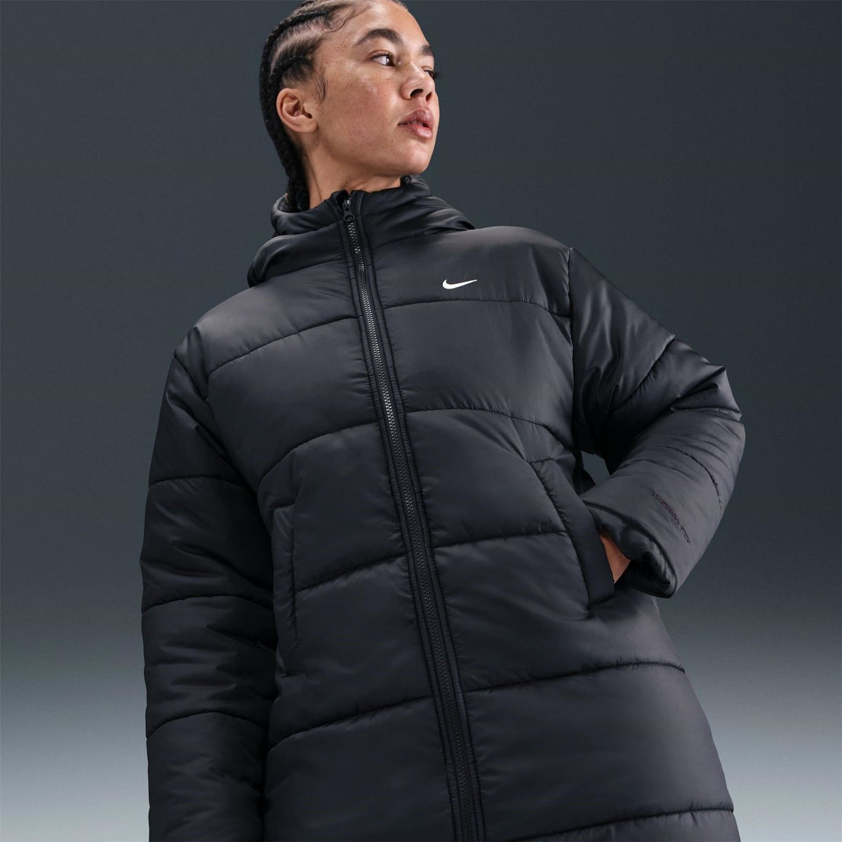 Nike Womens Sportswear Classic Puffer Therma Fit Loose Parka