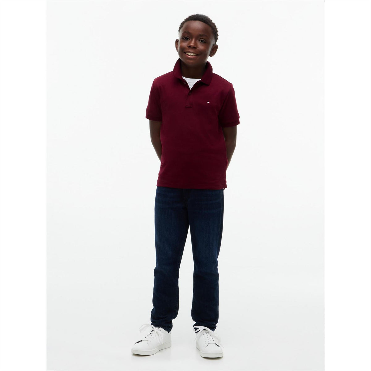 Tommy Hilfiger Logo Cotton Short Sleeve Polo