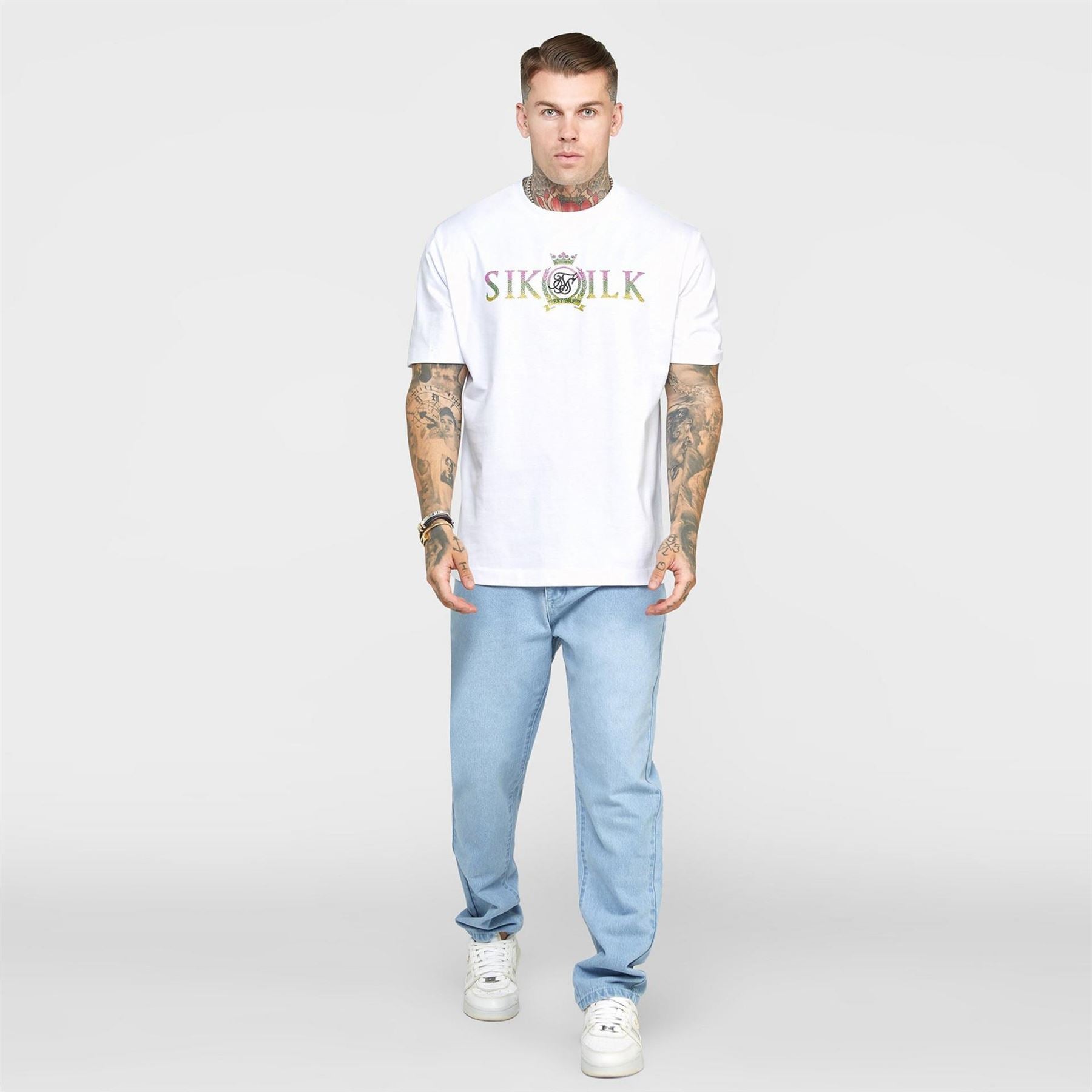 SikSilk St Jean Regular Fit Straight Leg Pants